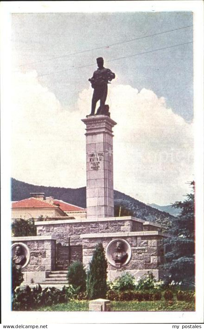 72540706 Sliwen Monument Hadji Dimiter  Sliwen - Bulgaria