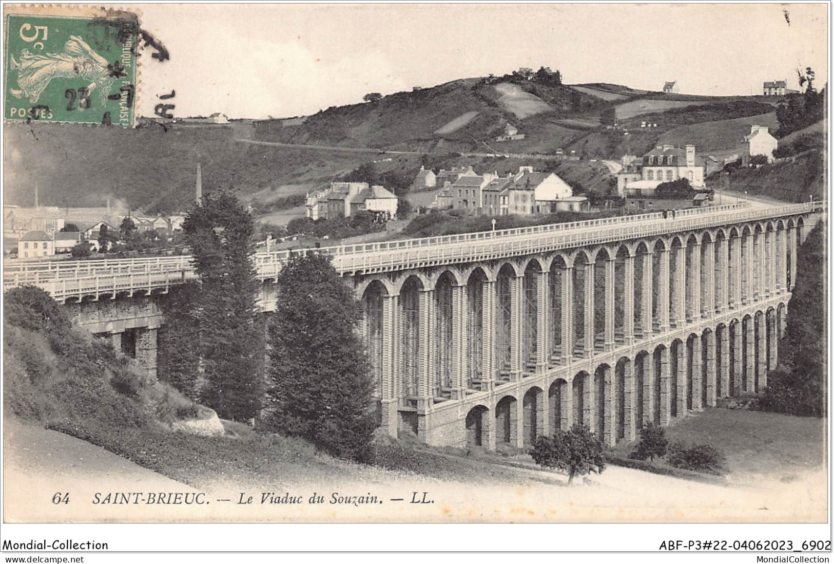 ABFP3-22-0156 - SAINT-BRIEUC - Le Viaduc Du Souzain - Saint-Brieuc