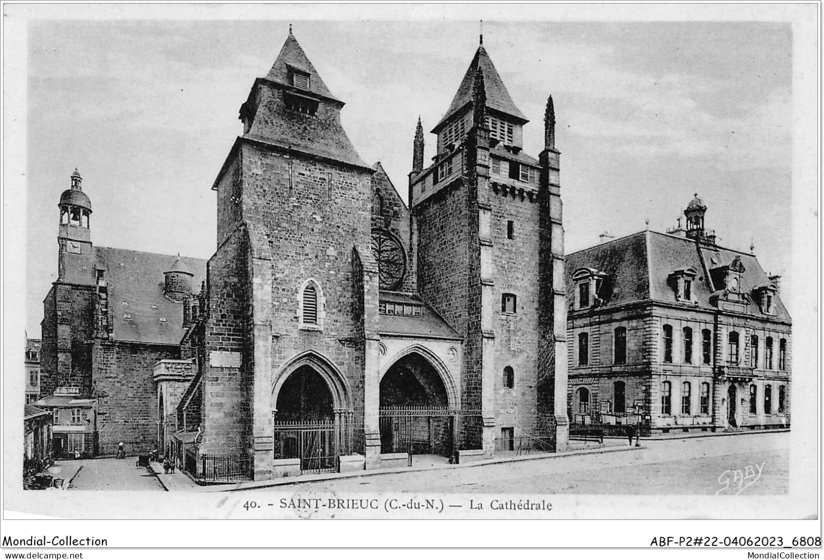 ABFP2-22-0109 - SAINT-BRIEUC - La Cathedrale - Saint-Brieuc