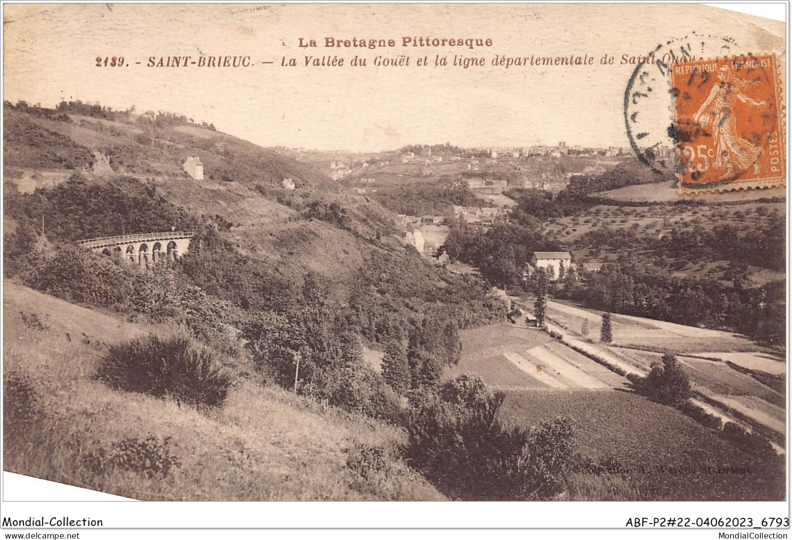 ABFP2-22-0101 - SABLES-D'OR-LES-PINS - La Vallee Du Gouet Et La Ligne Departementale  - Saint-Brieuc