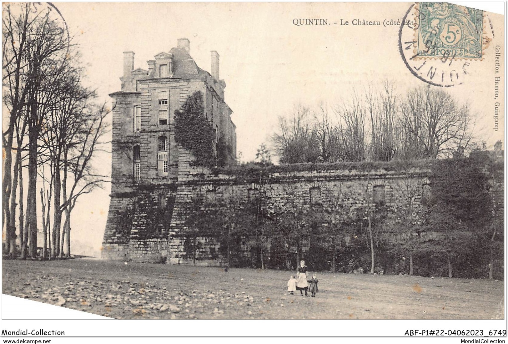 ABFP1-22-0079 - QUINTIN - Le Chateau-Cote Est - Quintin