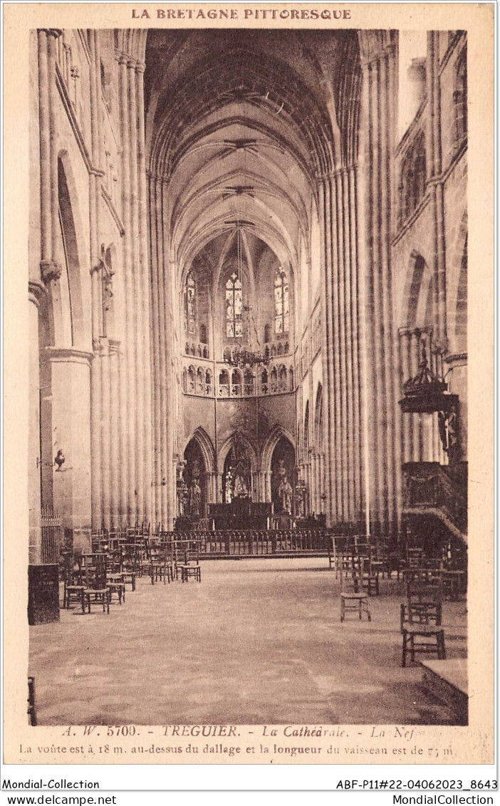 ABFP11-22-1028 - TREGUIER - La Cathedrale  - Tréguier