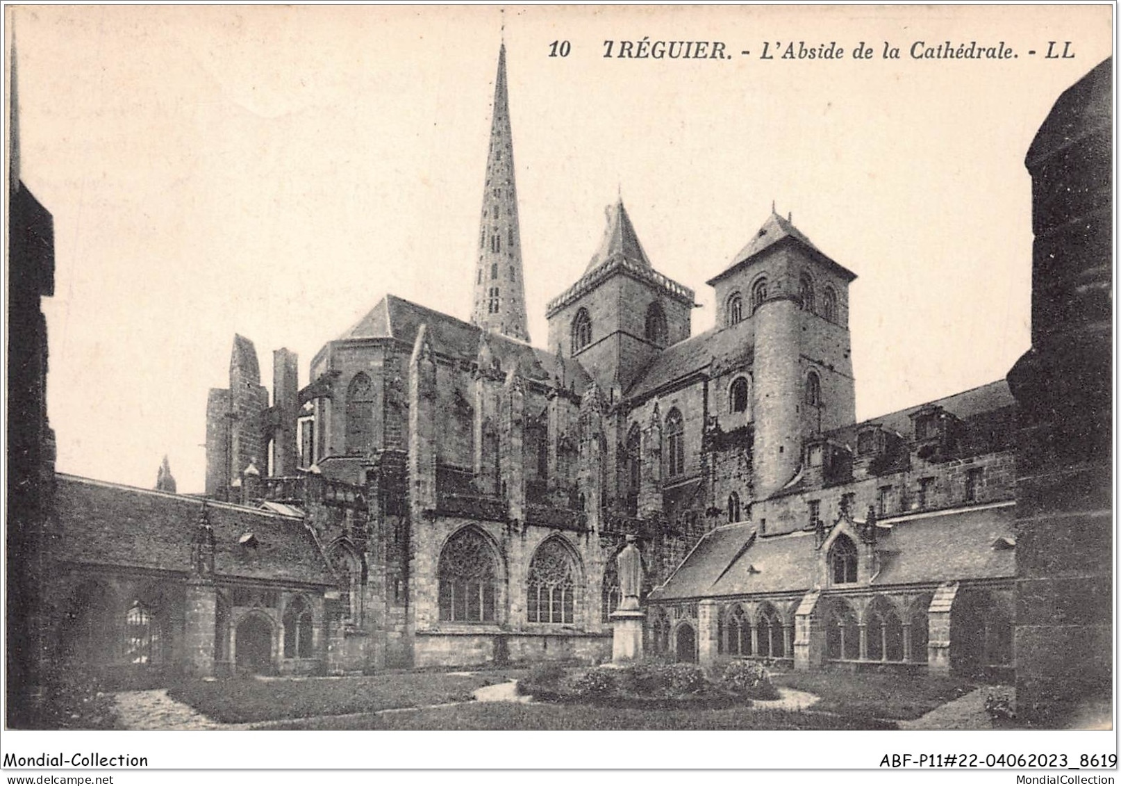 ABFP11-22-1016 - TREGUIER - L'Abside De La Cathedrale  - Tréguier