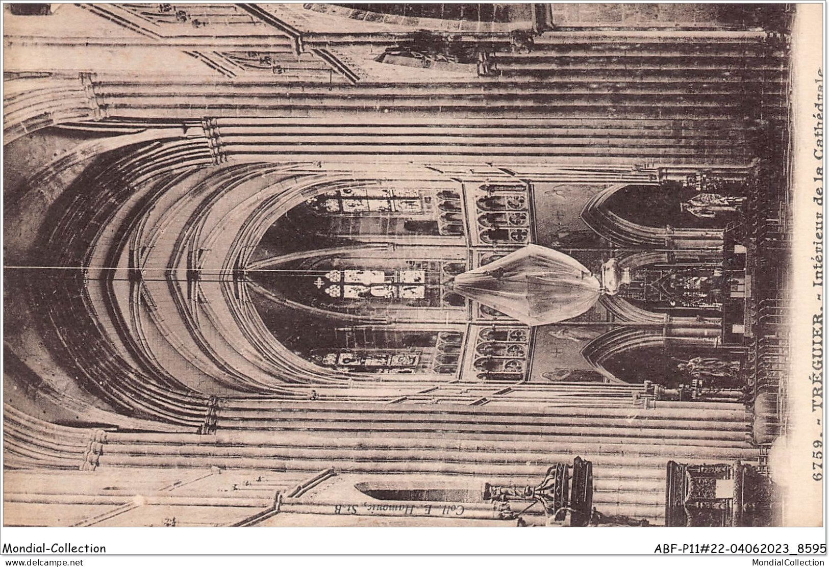 ABFP11-22-1004 - TREGUIER - Cathedrale -Interieur De La Cathedrale  - Tréguier