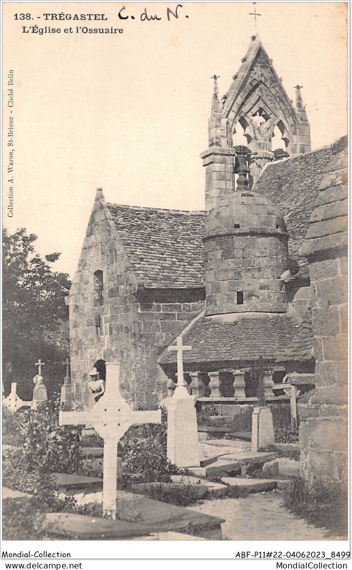 ABFP11-22-0956 - TREGASTEL - L'Eglise Et L'Ossuaire - Trégastel