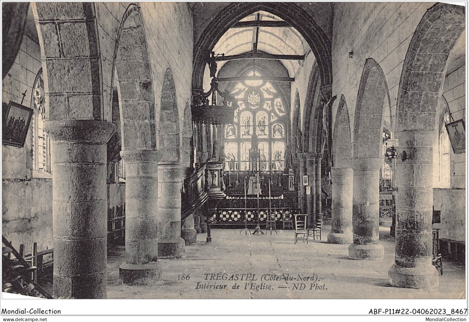 ABFP11-22-0940 - TREGASTEL - Interieur De L'Eglise - Trégastel