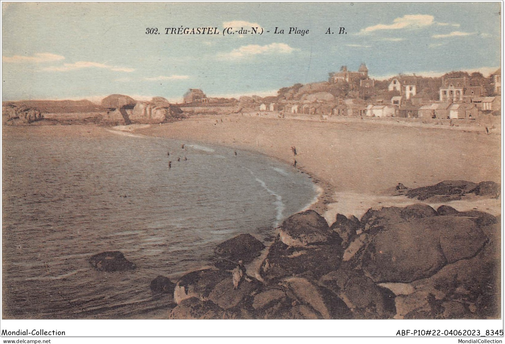 ABFP10-22-0879 - TREGASTEL - La Plage  - Trégastel