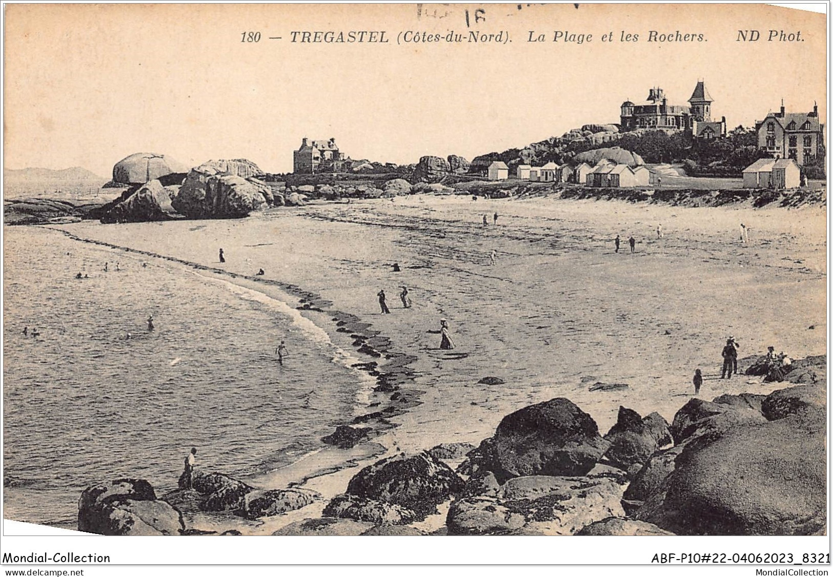 ABFP10-22-0867 - TREGASTEL - La Plage Et Les Rochers - Trégastel