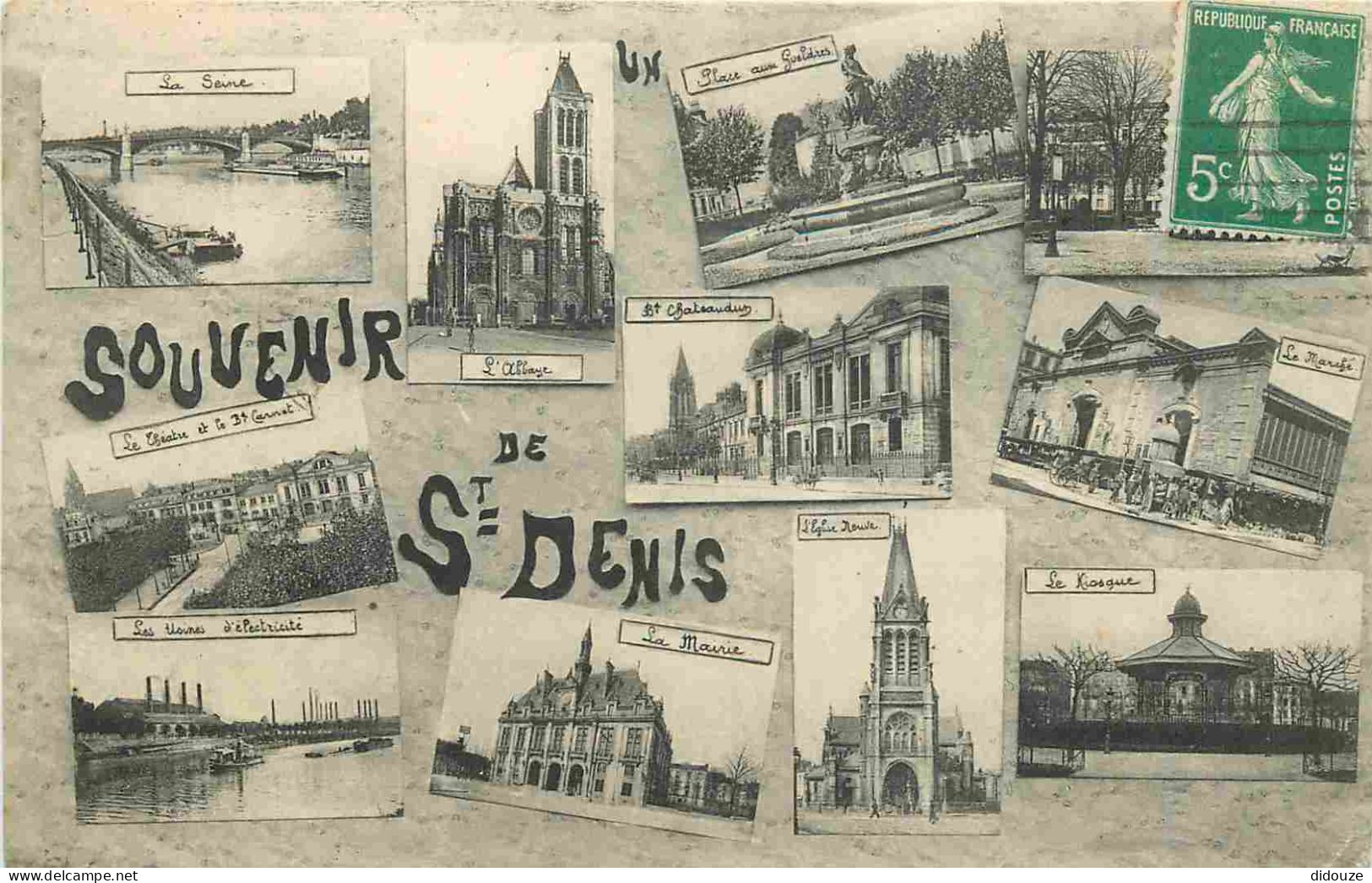 93 - Saint Denis - Multivues - CPA - Voir Scans Recto-Verso - Saint Denis