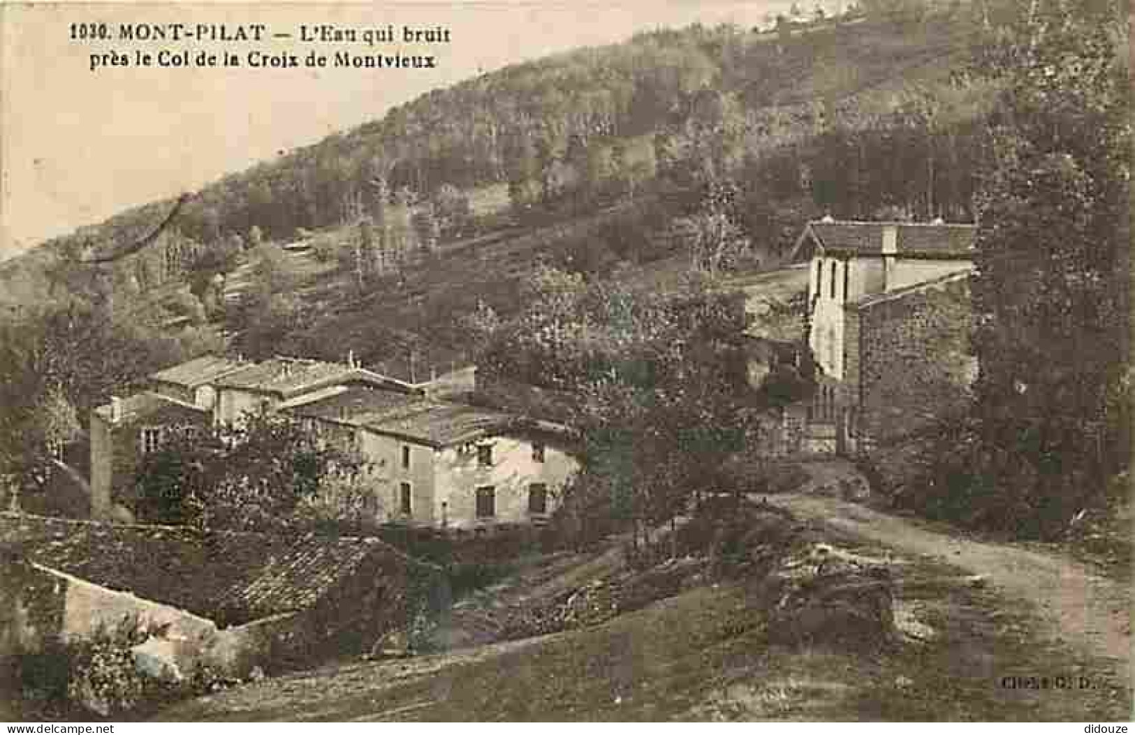 42 - Mont Pilat - L'Eau Qui Bruit Près Le Col De La Croix De Montvieux - CPA - Voir Scans Recto-Verso - Mont Pilat