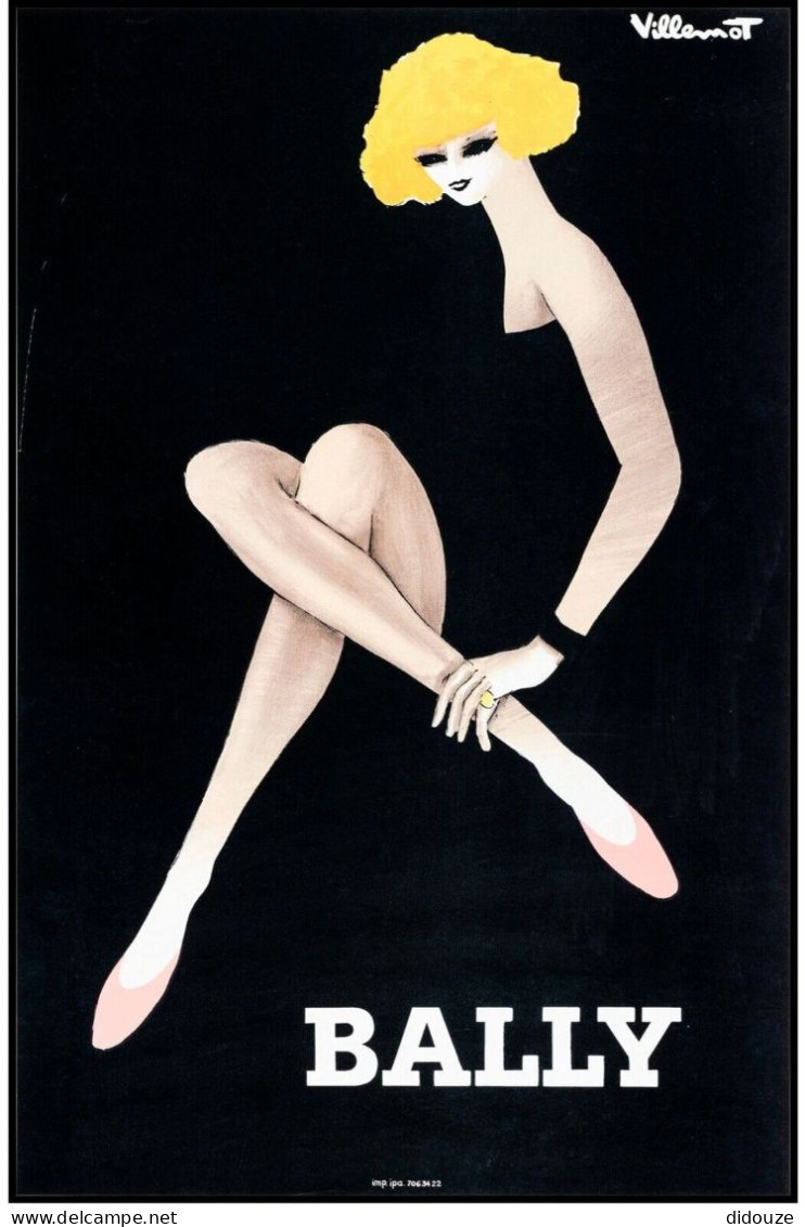 Cinema - Bally - Illustration Vintage - Affiche De Film - CPM - Carte Neuve - Voir Scans Recto-Verso - Posters On Cards