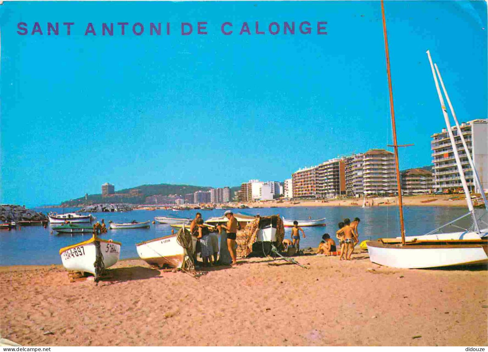 Espagne - Espana - Cataluna - Costa Brava - Sant Antoni De Calonge - Playa - Plage - Immeubles - Architecture - CPM - Vo - Gerona
