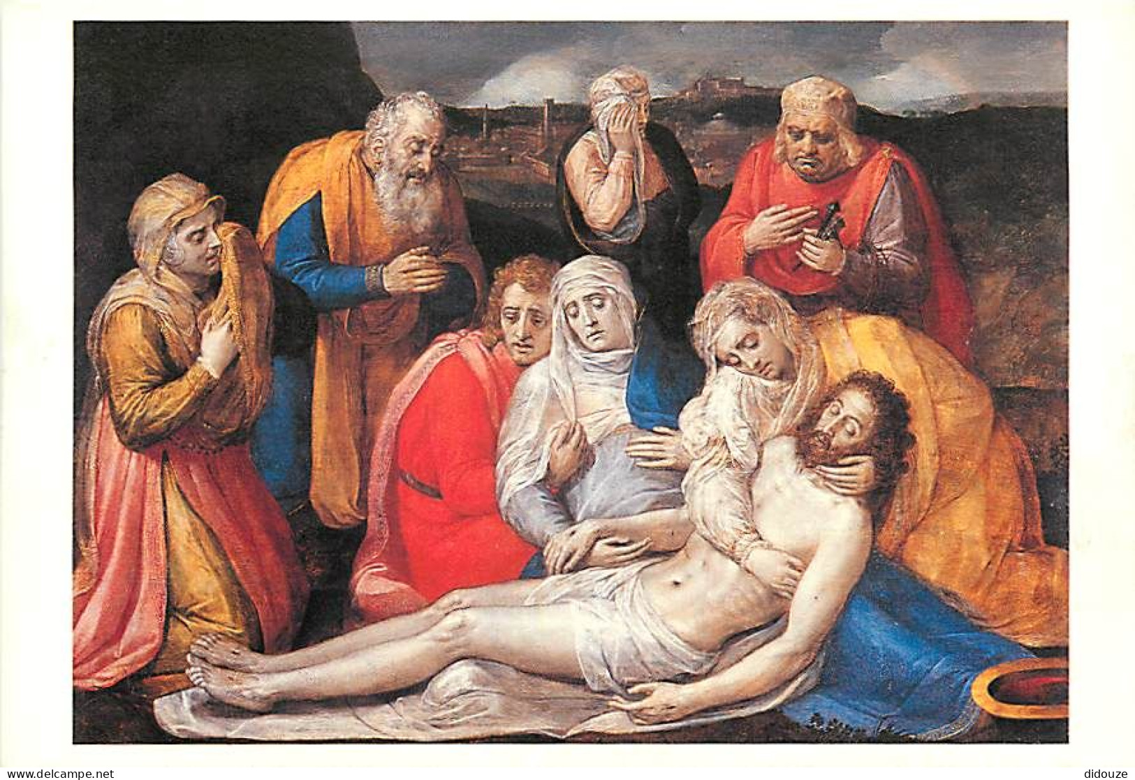 Art - Peinture Religieuse - Floris Frans - La Déploration Du Christ - Musée Bossuet De Meaux - CPM - Voir Scans Recto-Ve - Tableaux, Vitraux Et Statues