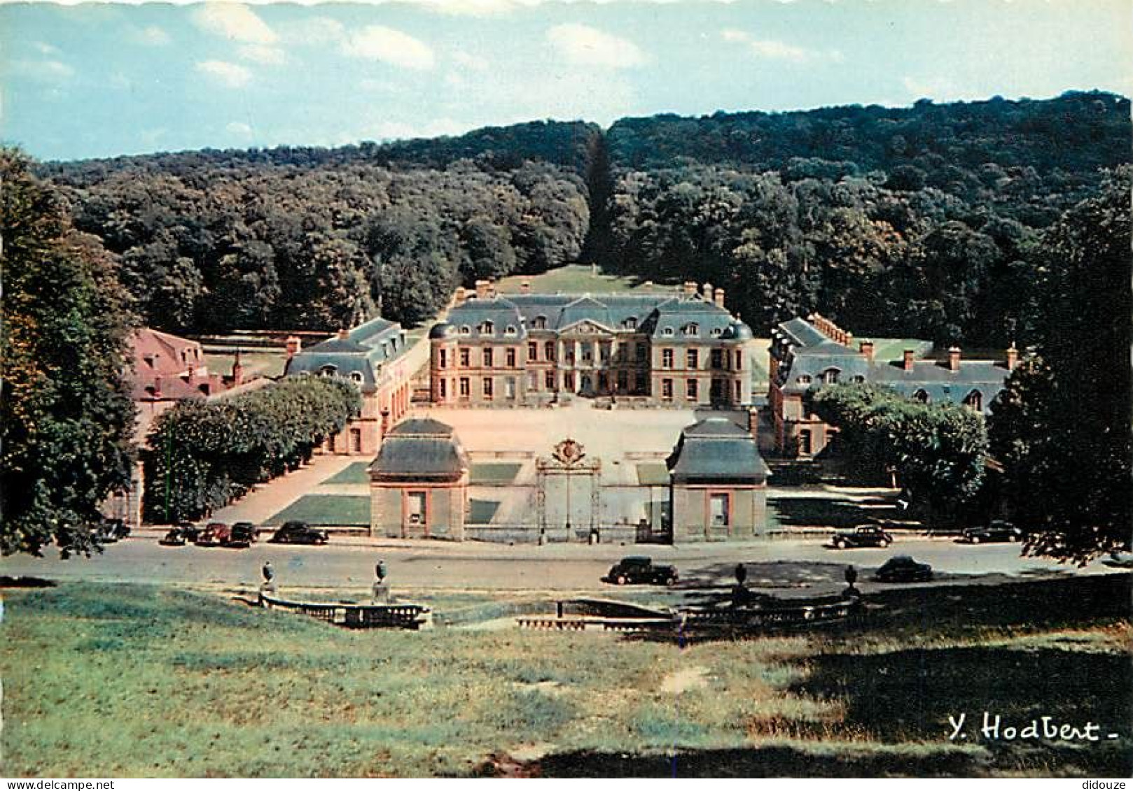 78 - Dampierre - Le Château - Automobiles - CPM - Carte Neuve - Voir Scans Recto-Verso - Dampierre En Yvelines