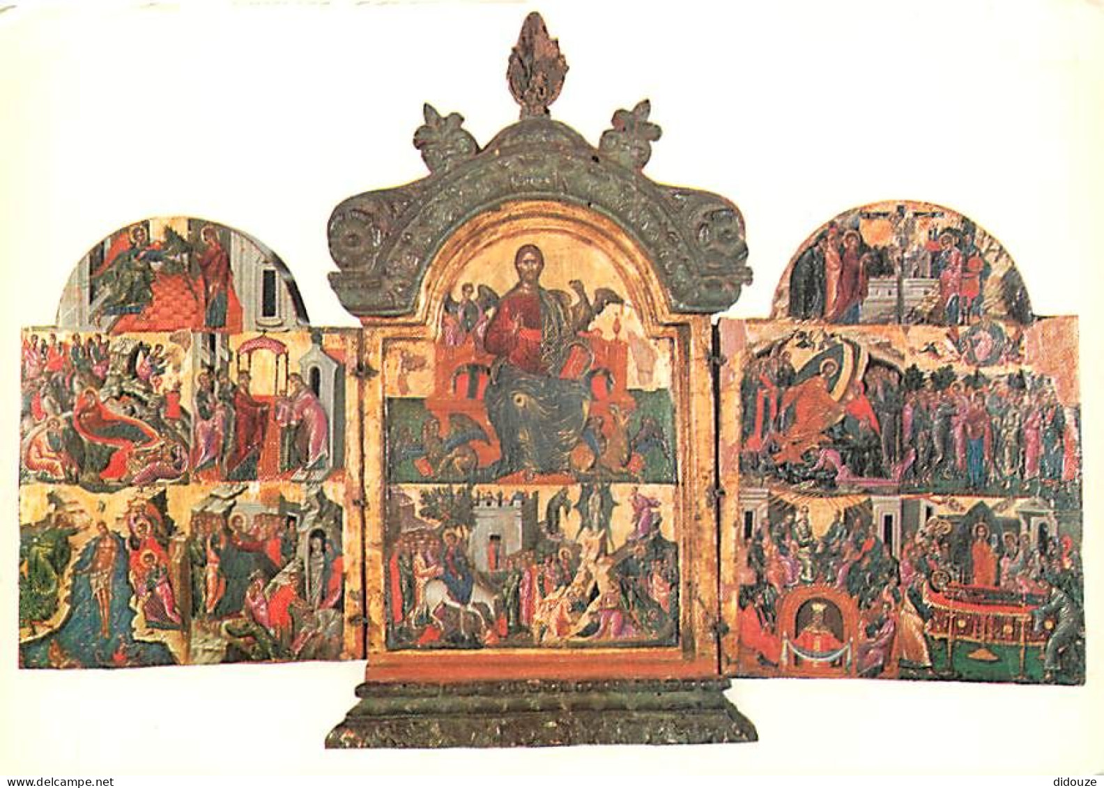 Grèce - Patmos - Monastery Of St John The Theologian - Art Religieux - Carte Neuve - CPM - Voir Scans Recto-Verso - Greece