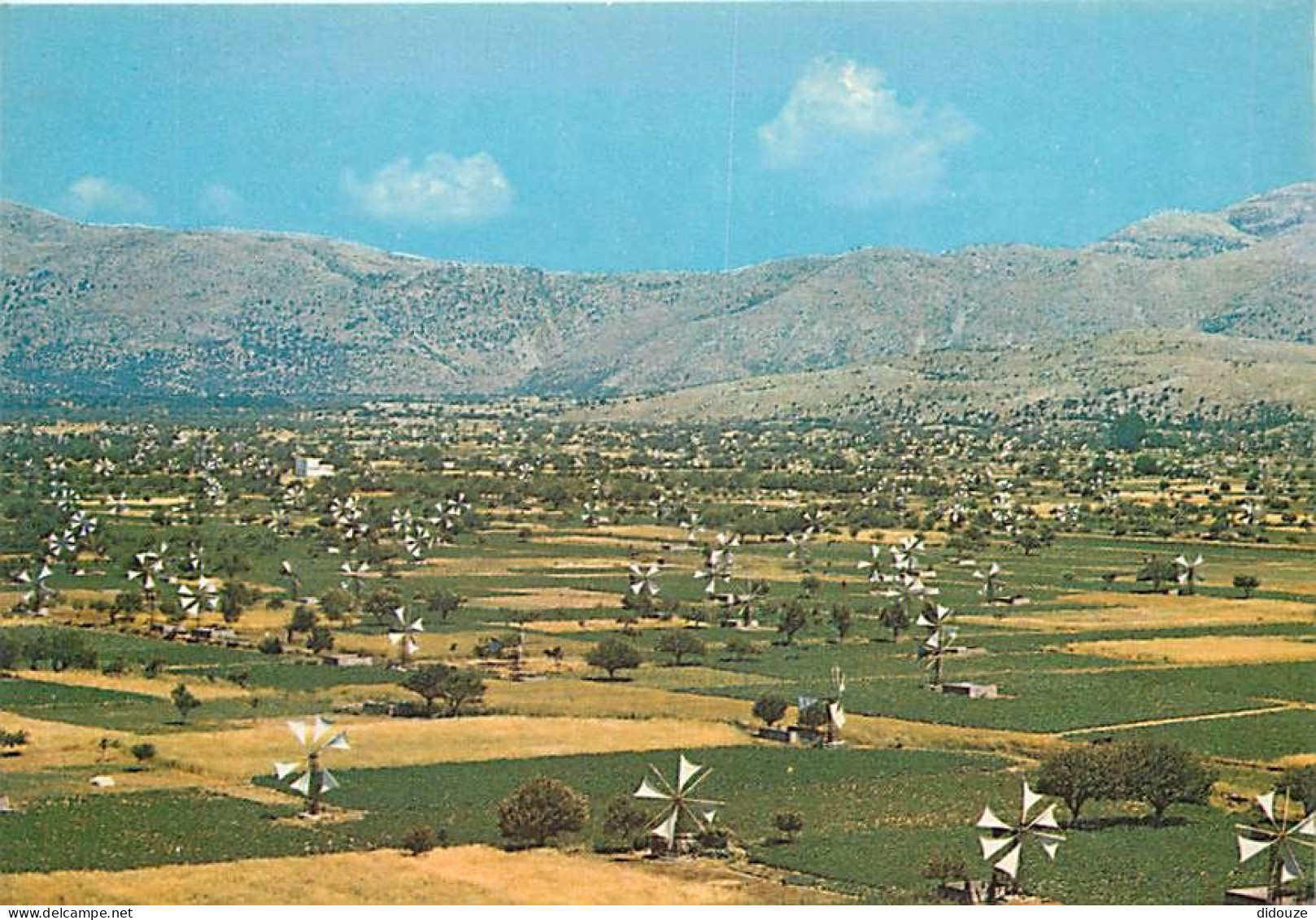 Grèce - Crète - Kríti - Plateau De Lassithi. Moulins à Vent - Carte Neuve - CPM - Voir Scans Recto-Verso - Greece