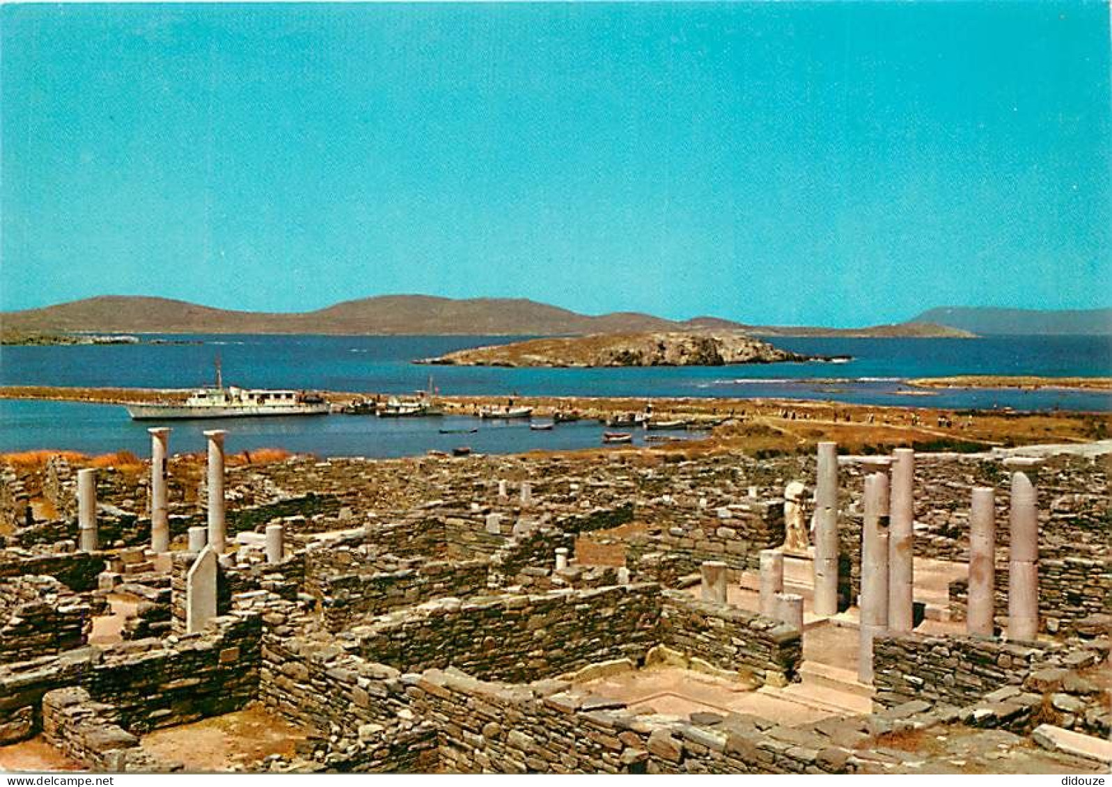 Grèce - Delos - Antiquités - Carte Neuve - CPM - Voir Scans Recto-Verso - Greece