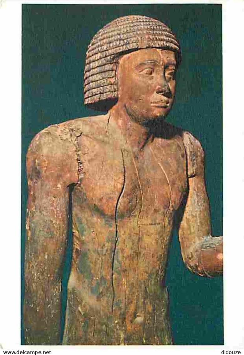 Art - Antiquités - Egypte - Le Caire - Statue D'Homme - CPM - Voir Scans Recto-Verso - Antiquité