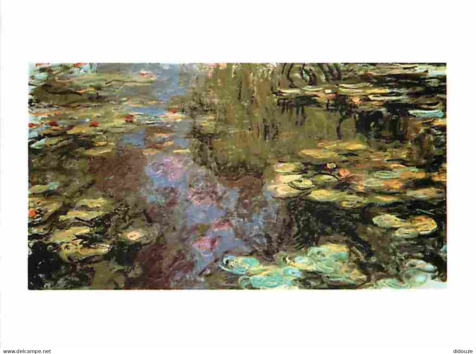 Art - Peinture - Claude Monet - Vétheuil - Nymphéas - CPM - Voir Scans Recto-Verso - Paintings