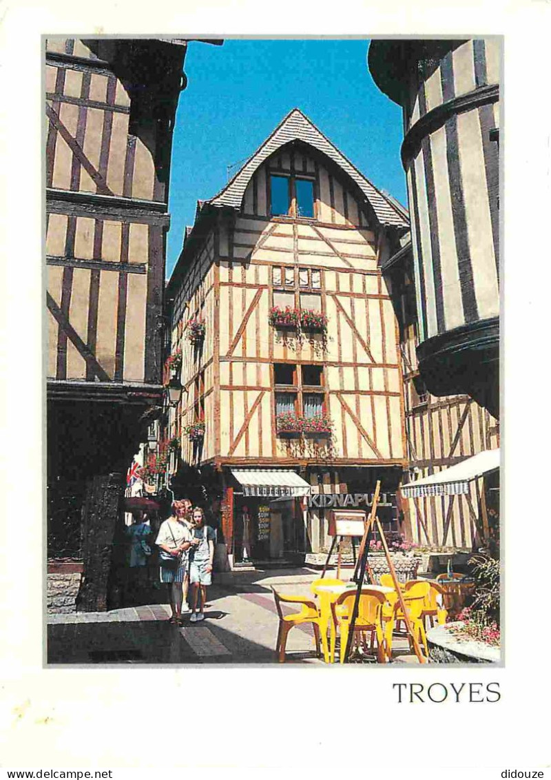10 - Troyes - Maisons à Colombage Rue Champeaux - CPM - Voir Scans Recto-Verso - Troyes