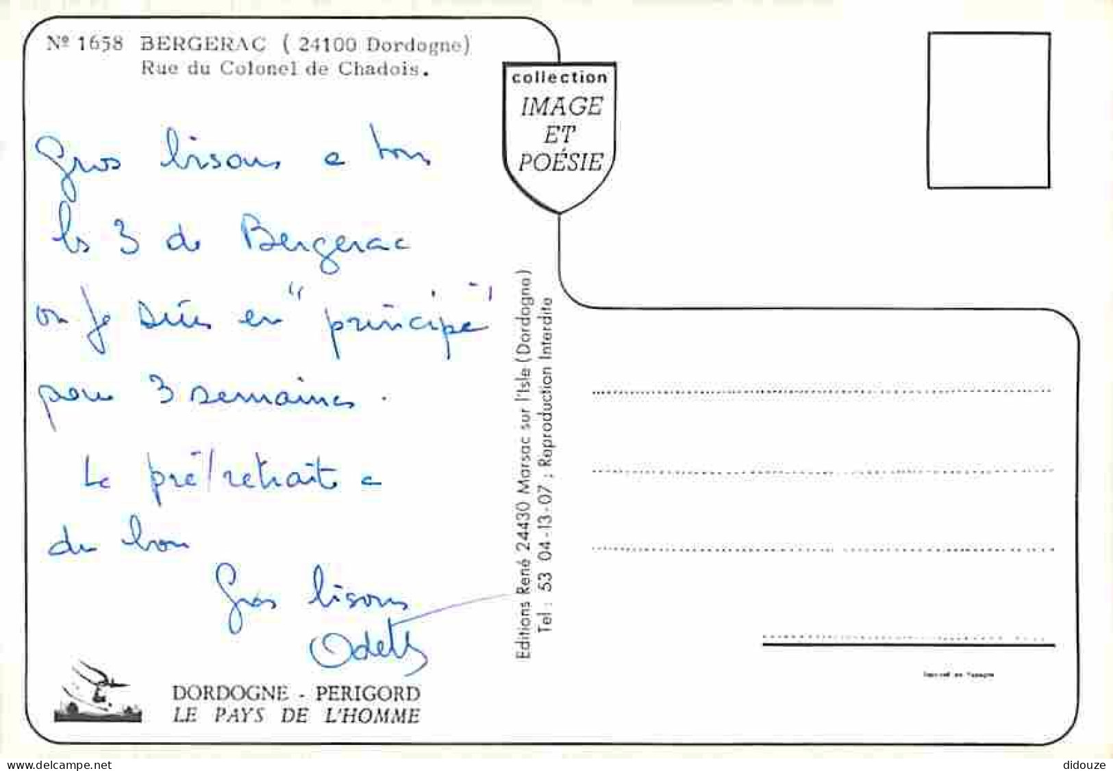 24 - Bergerac - Les Rues Piétonnes - Multivues - CPM - Voir Scans Recto-Verso - Bergerac