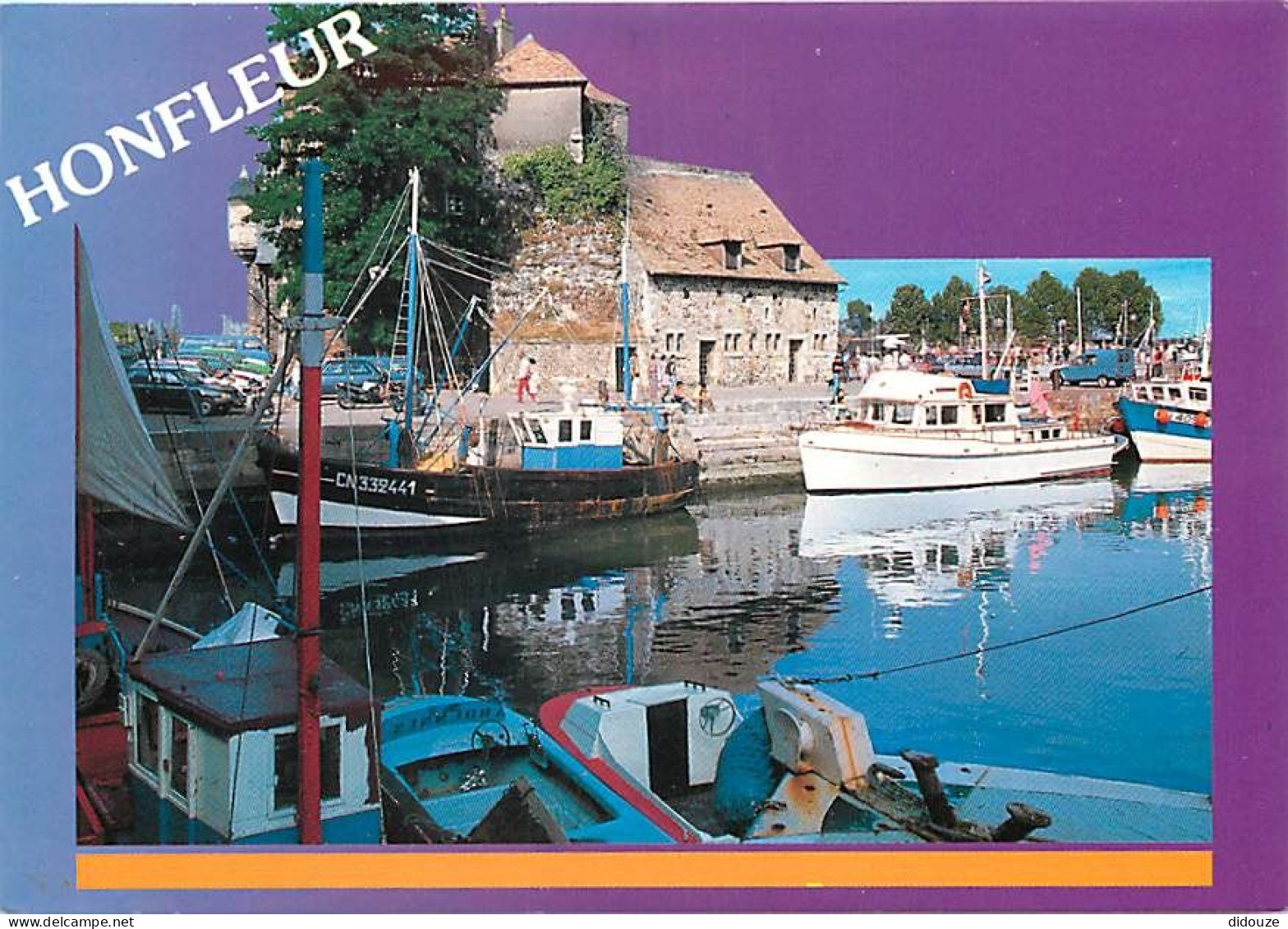 14 - Honfleur - Le Vieux Bassin, Le Quai Ste-Catherine Et La Lieutenance - Bateaux - CPM - Voir Scans Recto-Verso - Honfleur