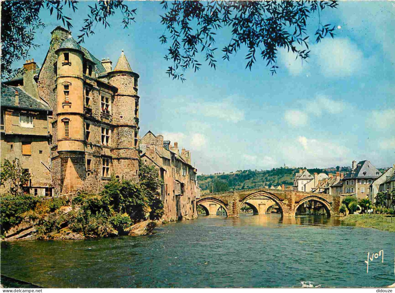 12 - Espalion - Le Palais Renaissance - Pont Gothique Sur Le Lot - CPM - Voir Scans Recto-Verso - Espalion