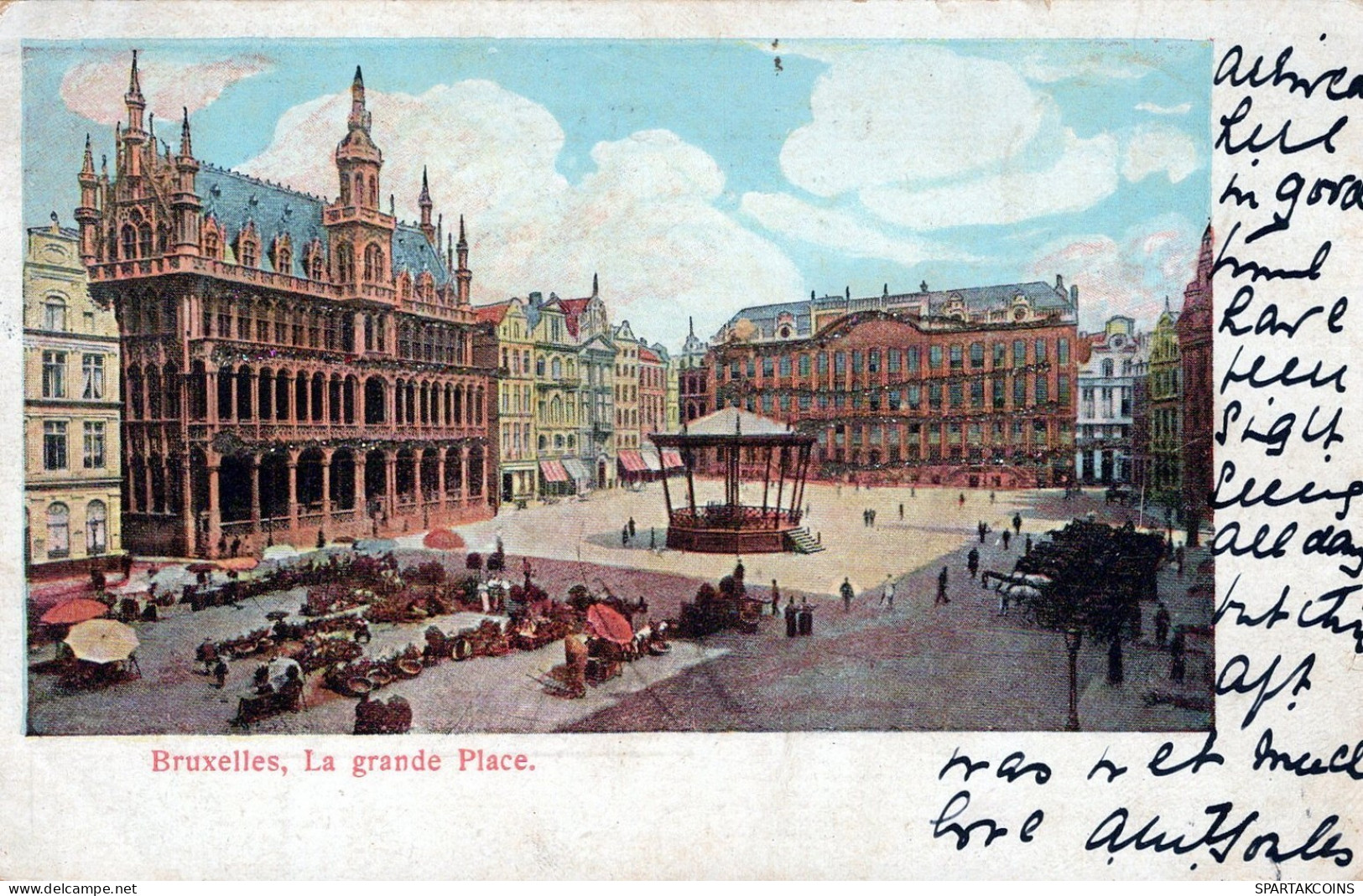 BELGIUM BRUSSELS Postcard CPA #PAD526.A - Brussels (City)