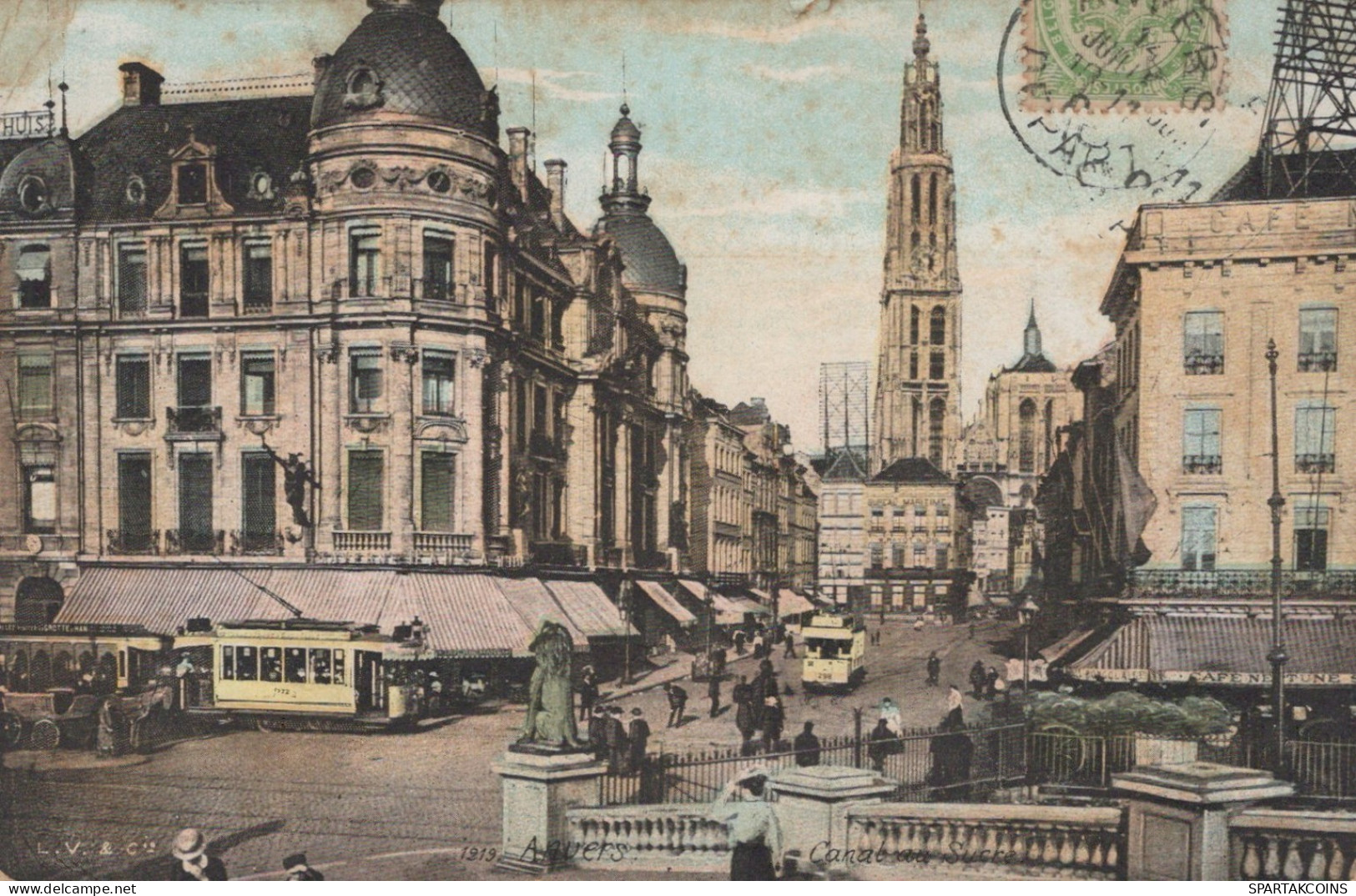 BELGIUM ANTWERPEN Postcard CPA #PAD381.A - Antwerpen