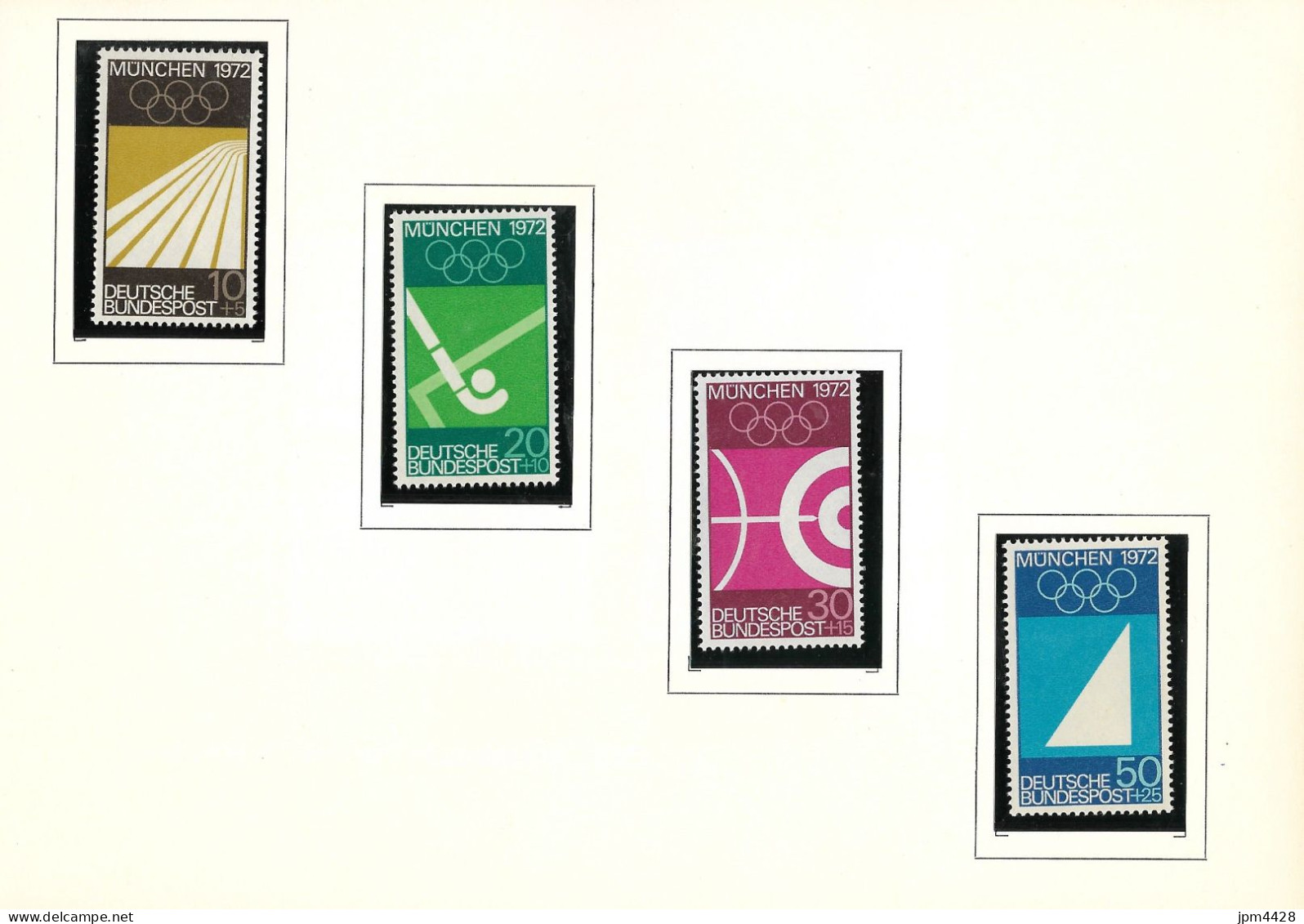 Allemagne  Facicule Jeux Olympiques 1968-1972 - 21 Timbres Et 3 Bloc Neufs ** - 12 Feuilles - Sammlungen