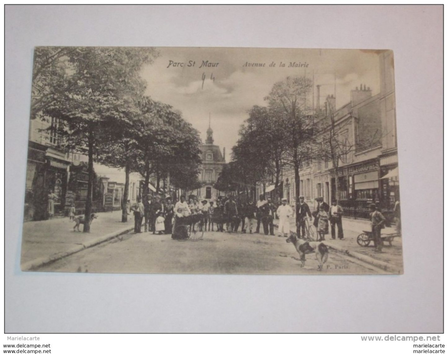TEL10 -    DEPT 94 - LE PARC St MAUR - L'avenue De La Mairie  1904 - Otros & Sin Clasificación