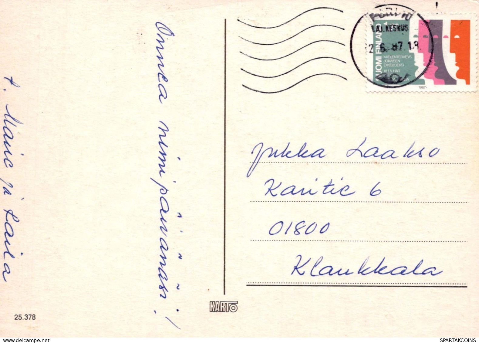 FIORI Vintage Cartolina CPSM #PBZ276.A - Fleurs
