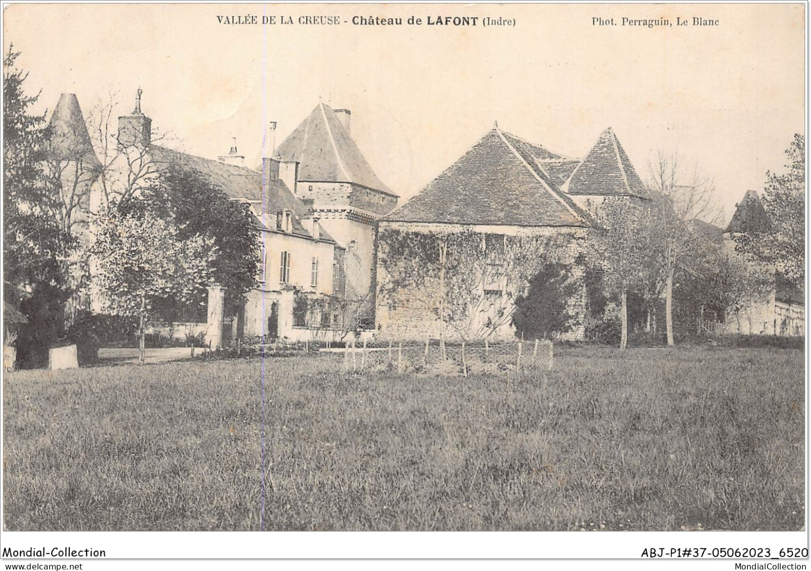 ABJP1-37-0075 - Vallée De La Creuse - Chateau Lafont - Autres & Non Classés
