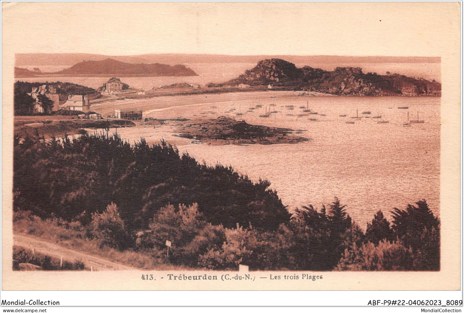 ABFP9-22-0751 - TREBEURDEN - Les Trois Plages - Trébeurden