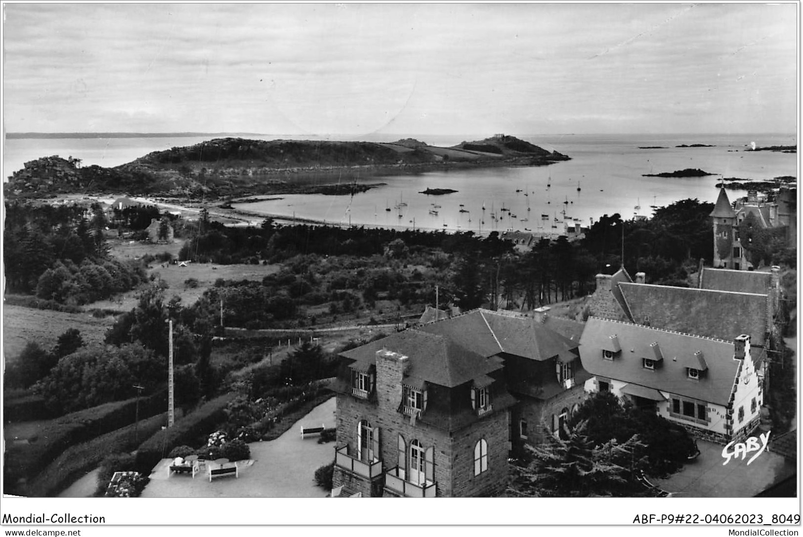 ABFP9-22-0731 - TREBEURDEN - Le Port Et L'Ile Millau - Trébeurden