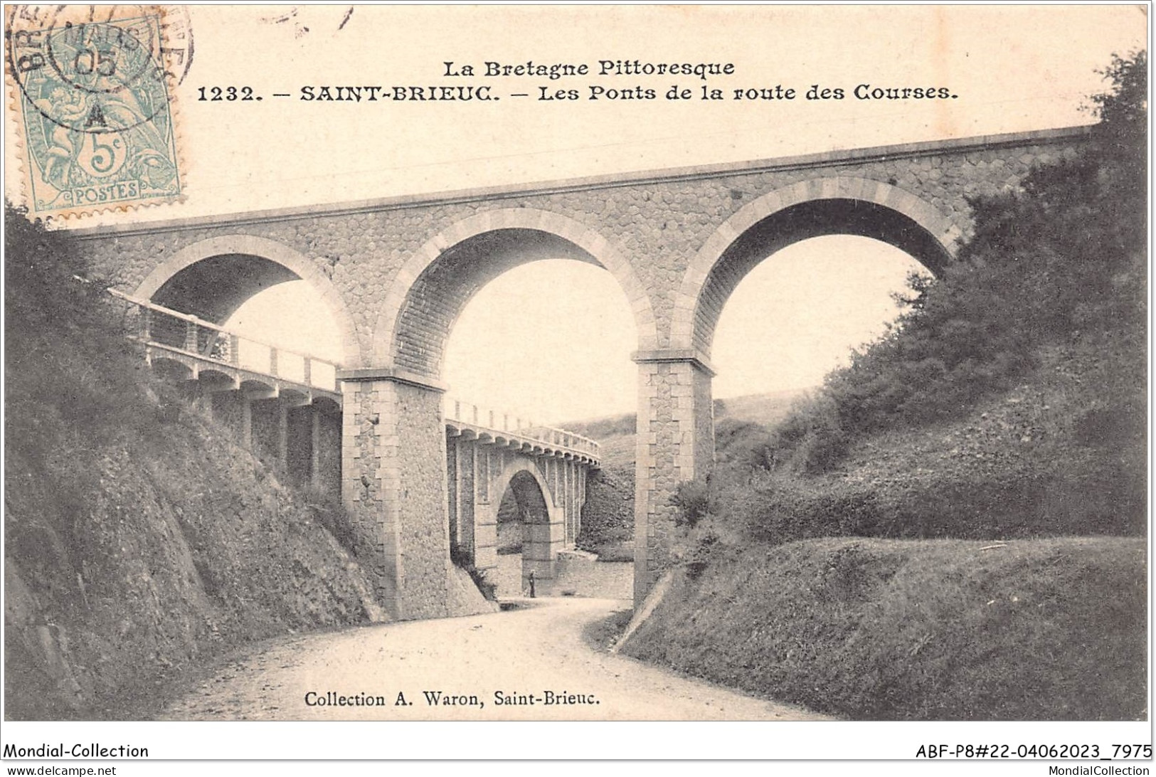 ABFP8-22-0694 - SAINT-BRIEUC - Les Ponts De La Route Des Courses  - Saint-Brieuc
