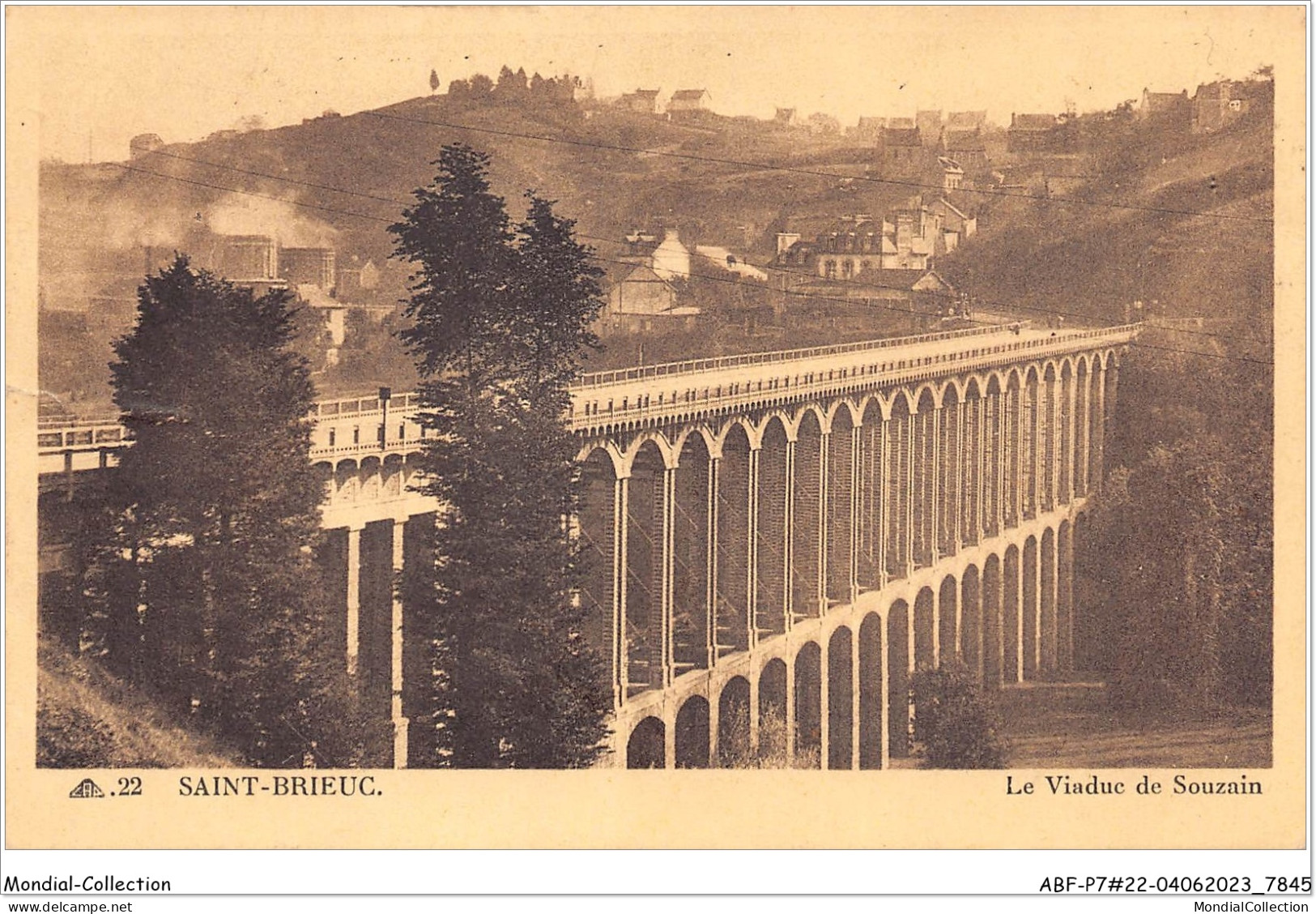 ABFP7-22-0629 - SAINT-BRIEUC - Le Viaduc De Souzain - Saint-Brieuc