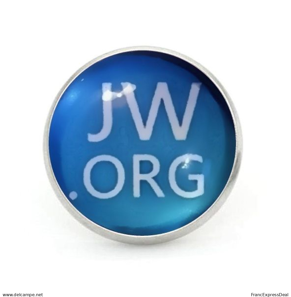 Pin's NEUF En Métal Et Verre Pins - JW.ORG Jehovah's Witnesses (Réf 3) - Associations