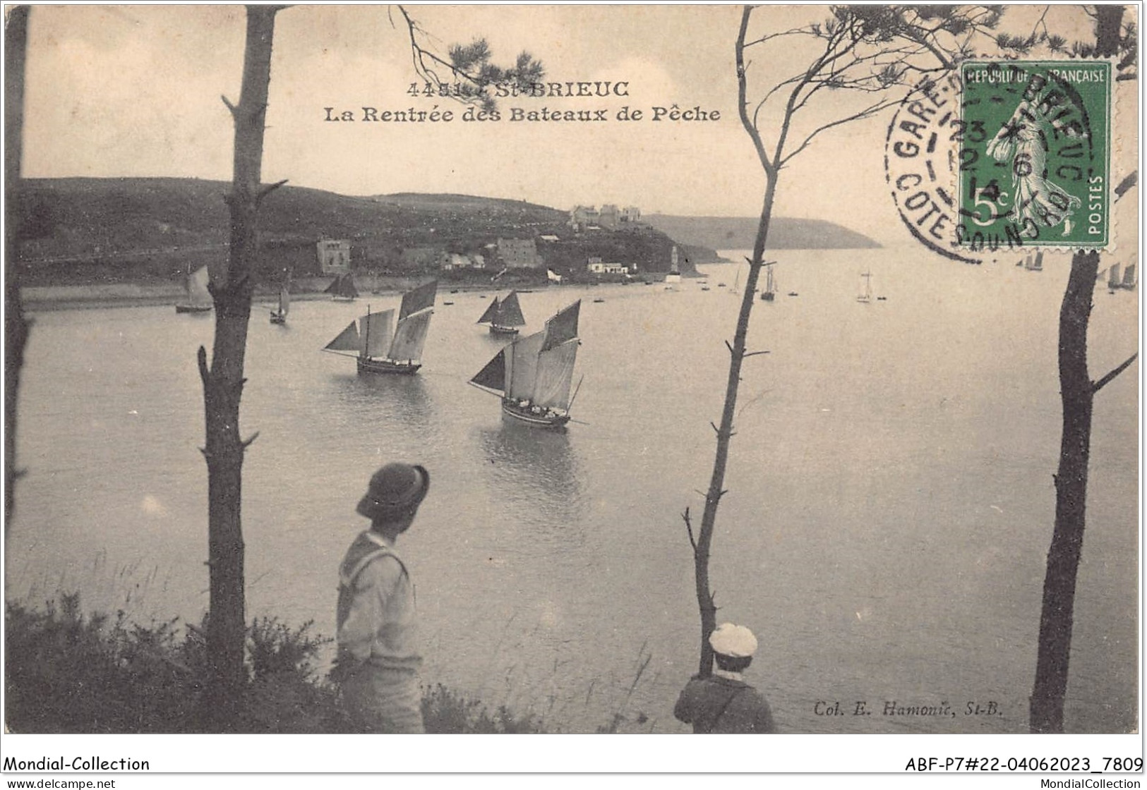 ABFP7-22-0611 - SAINT-BRIEUC - La Rentree Des Bateaux De Peche  - Saint-Brieuc