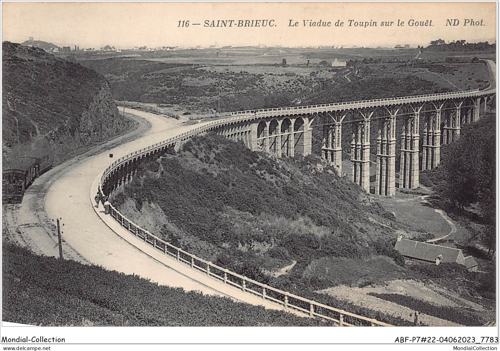 ABFP7-22-0598 - SAINT-BRIEUC - Le Viaduc De Toupin Sur Le Gouet  - Saint-Brieuc