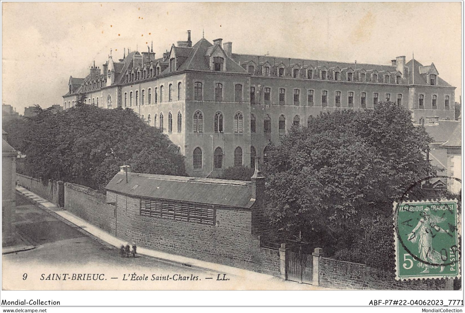 ABFP7-22-0592 - SAINT-BRIEUC - L'Ecole Saint Charles  - Saint-Brieuc