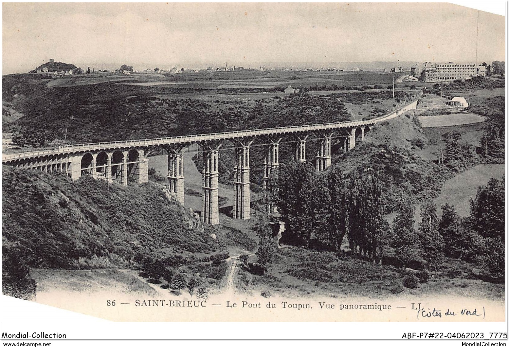 ABFP7-22-0594 - SAINT-BRIEUC - Le Pont Du Toupin - Vue Panoramique  - Saint-Brieuc