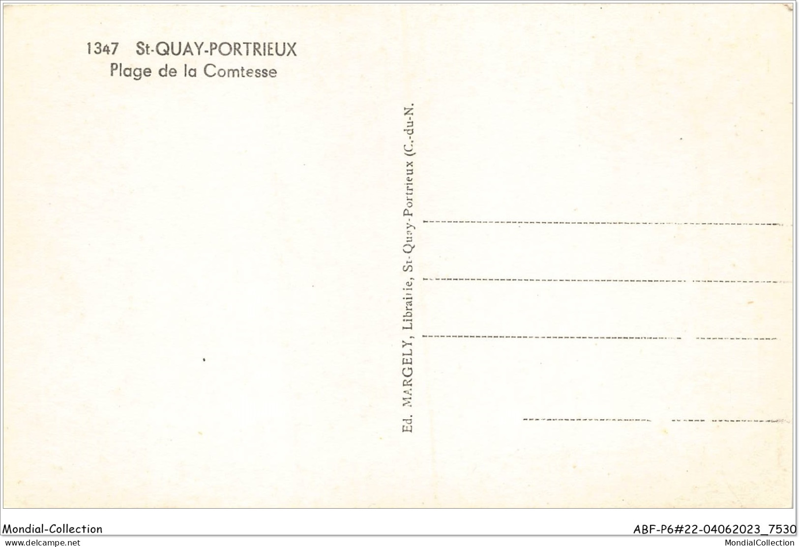 ABFP6-22-0470 - SAINT-QUAY-PORTRIEUX - Plage De La Comtesse - Saint-Quay-Portrieux