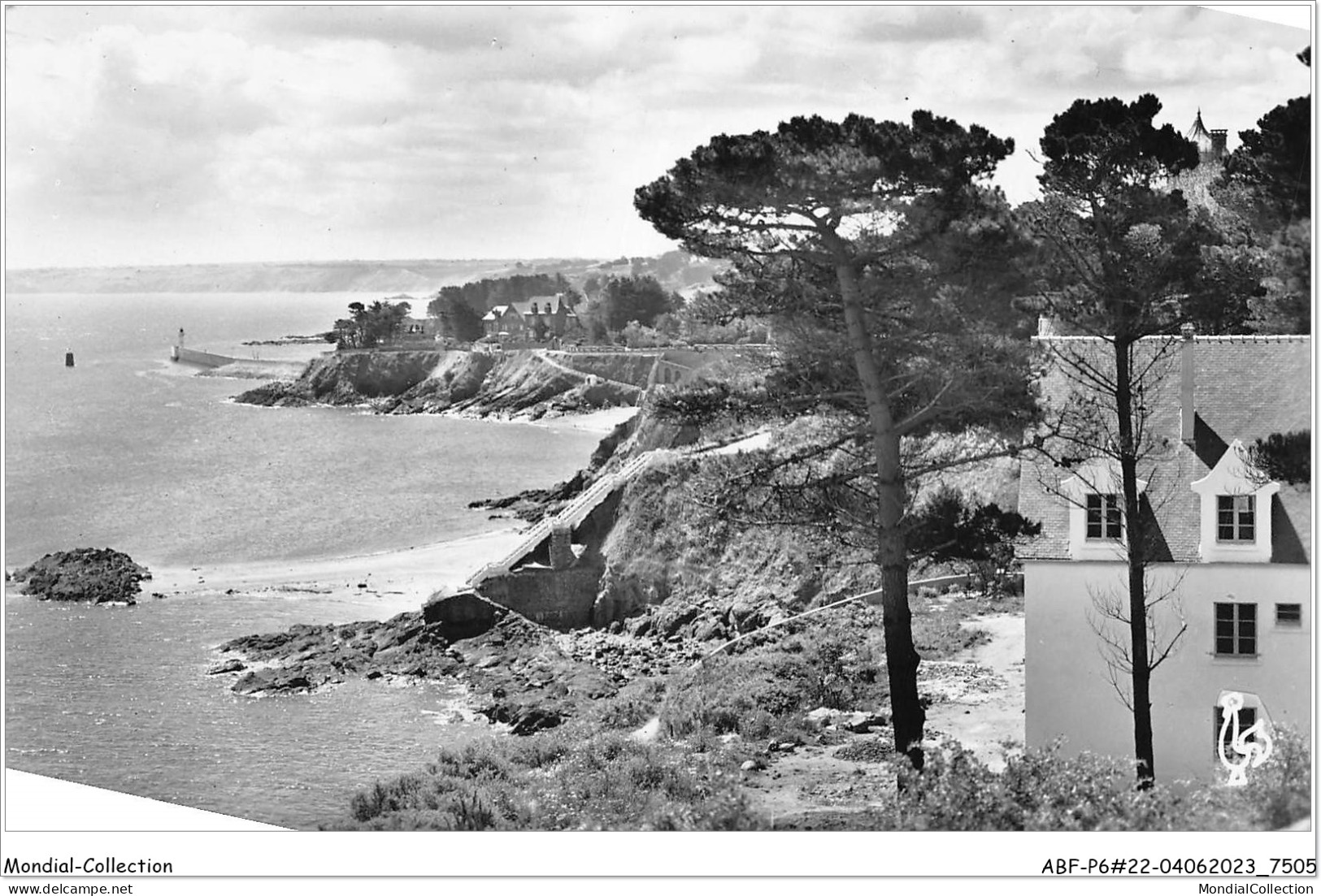 ABFP6-22-0458 - SAINT-QUAY-PORTRIEUX - Vue Sur Les Falaises De La Comtesse Et La Jetee De Portrieux - Saint-Quay-Portrieux