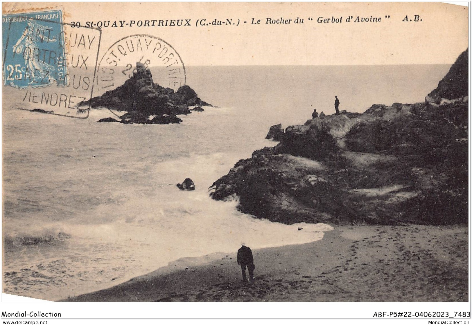 ABFP5-22-0447 - SAINT-QUAY-PORTRIEUX - Le Rocher Du Gerbot D'Avoine - Saint-Quay-Portrieux