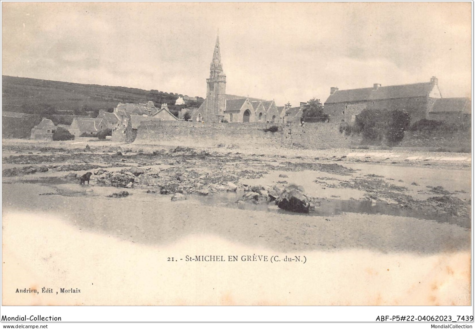 ABFP5-22-0425 - SAINT-MICHEL-EN-GREVE - Paysage - Saint-Michel-en-Grève