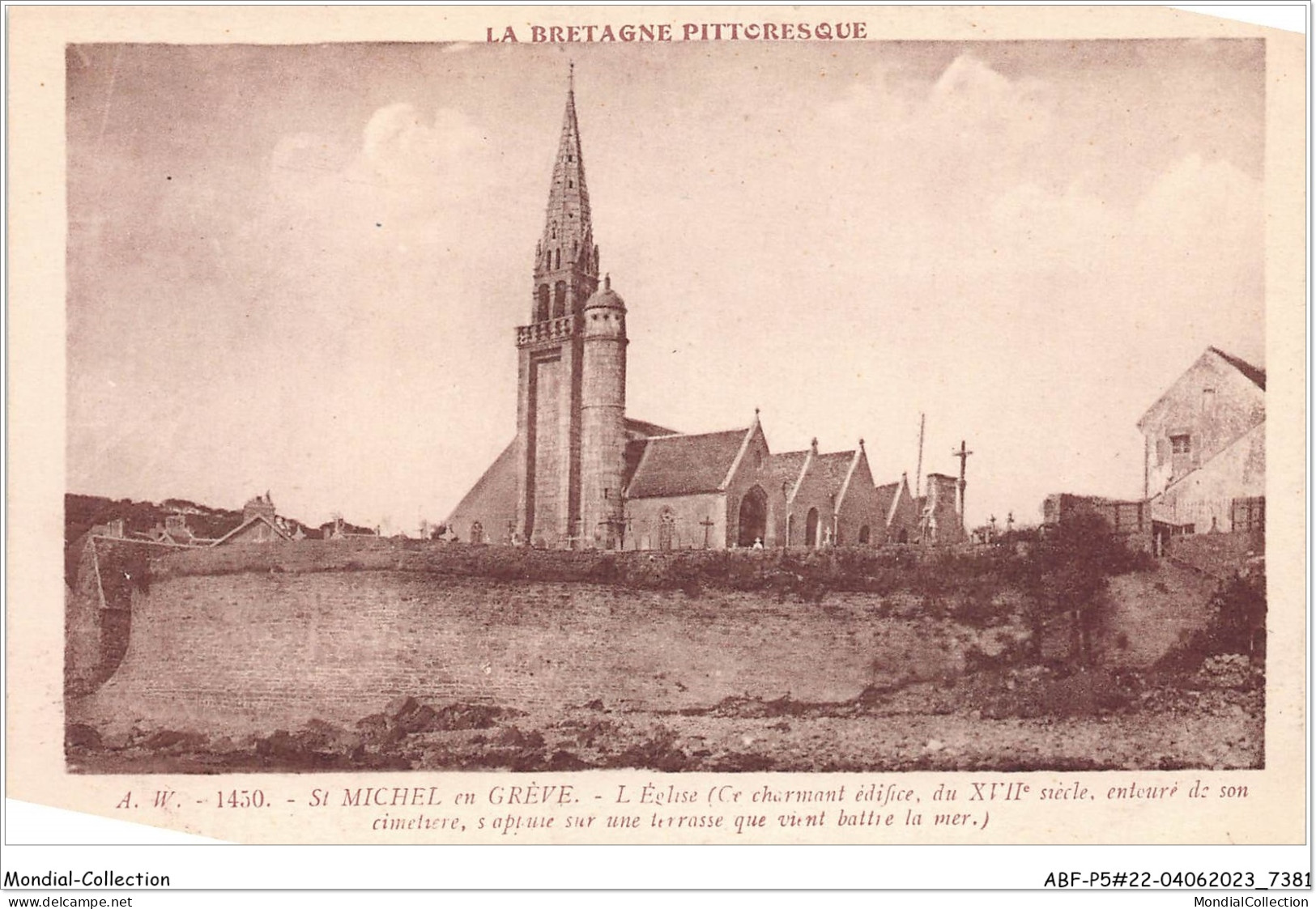 ABFP5-22-0396 - SAINT-MICHEL-EN-GREVE - L'Eglise  - Saint-Michel-en-Grève