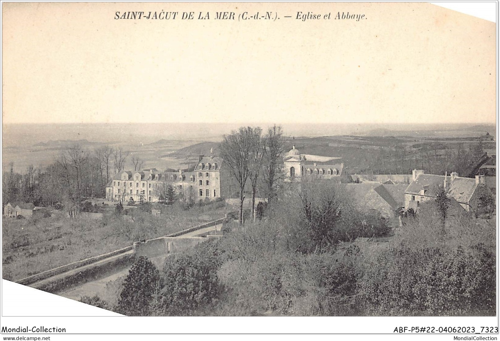 ABFP5-22-0367 - SAINT-JACUT-DE-LA-MER - Eglise Et Abbaye - Saint-Jacut-de-la-Mer