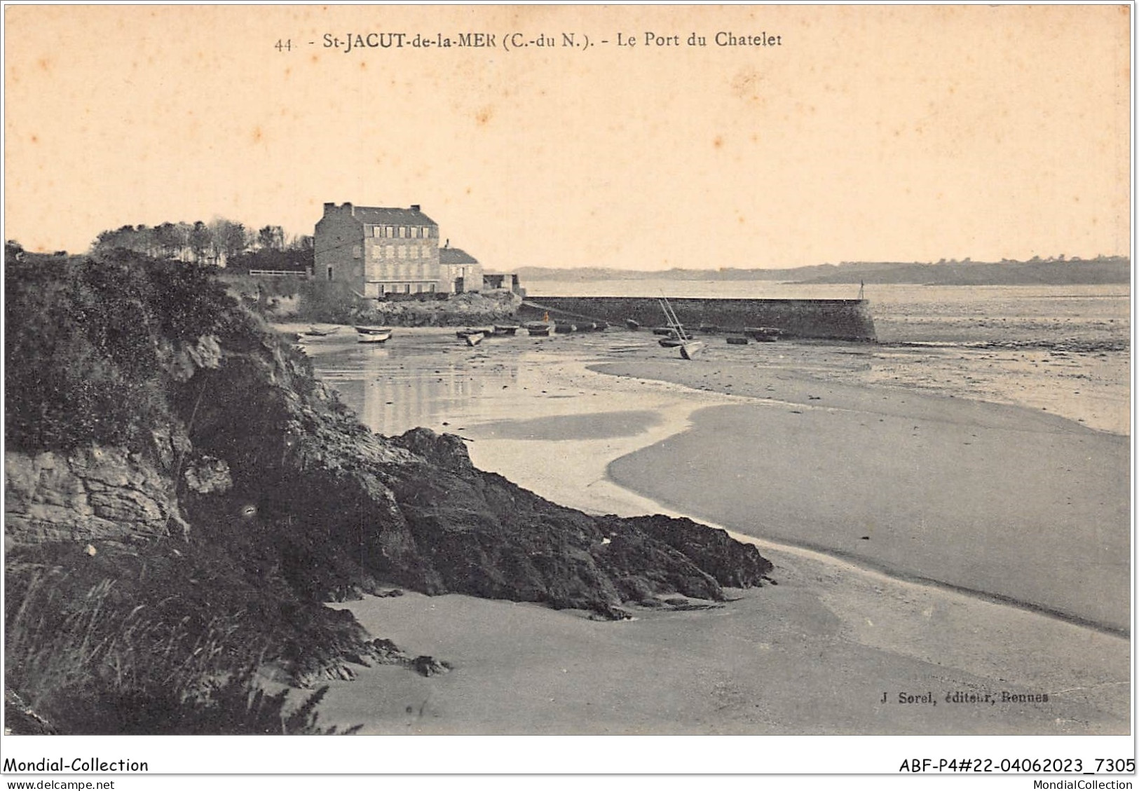 ABFP4-22-0358 - SAINT-JACUT-DE-LA-MER - Le Port Du Chatelet - Saint-Jacut-de-la-Mer