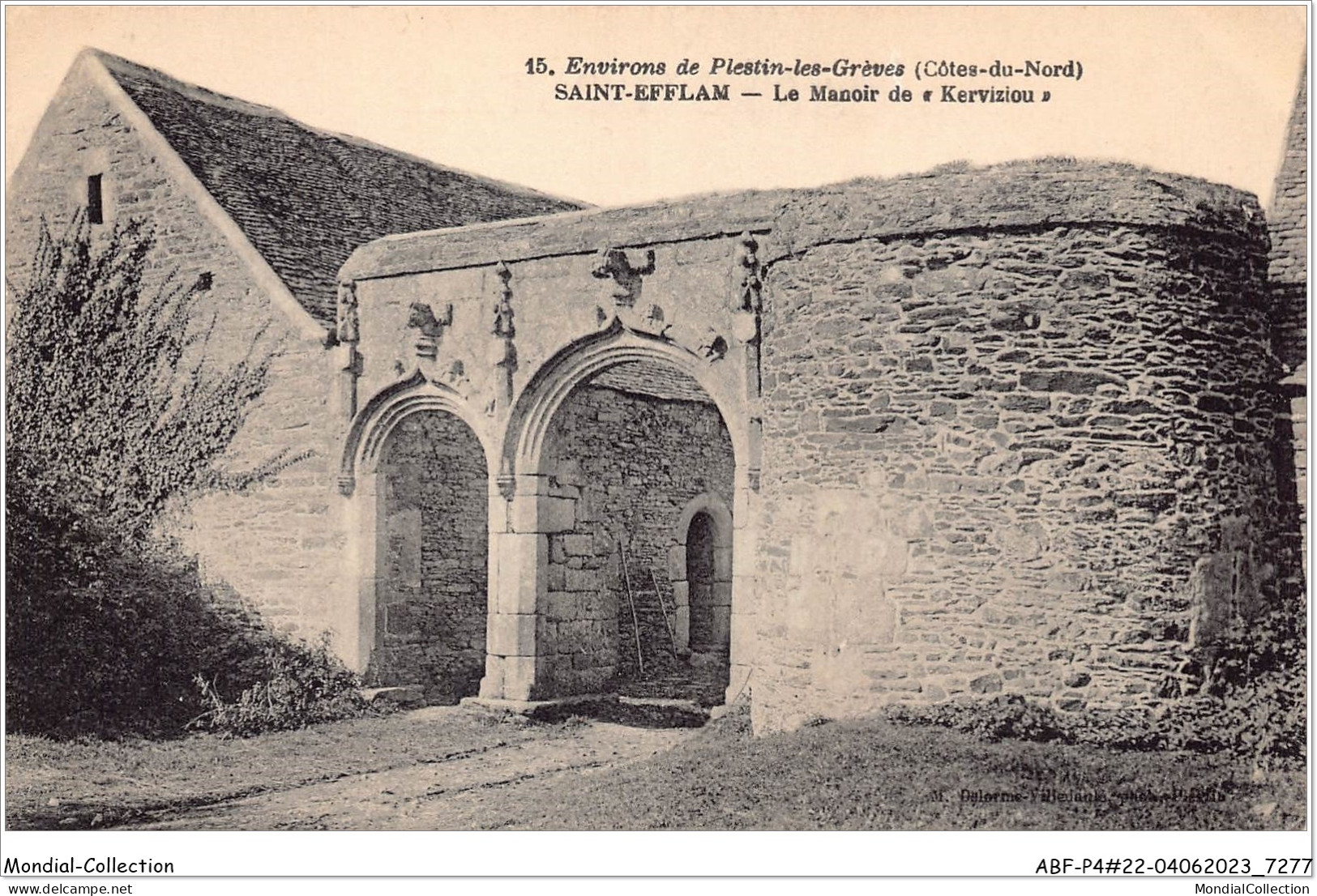 ABFP4-22-0344 - SAINT-EFFLAM -Le Manoir - Plestin-les-Greves